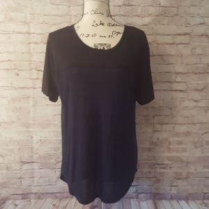 Vince Color Block Top EUC SzL